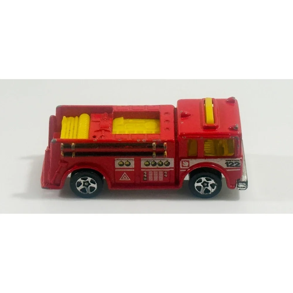 Hot Wheels Metro 122 Red / Yellow‎ 1976 Firetruck Malaysia